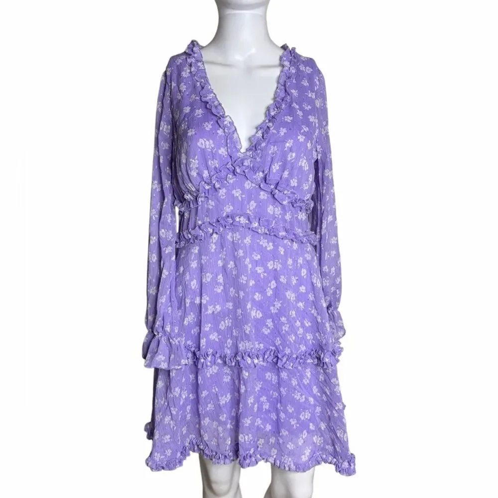 b darlin dresses purple XL
